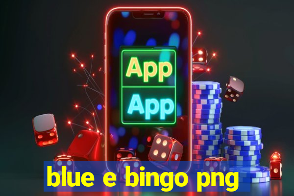 blue e bingo png